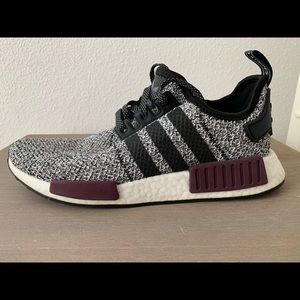 Adidas NMD R1 Champs Burgundy Grey